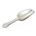 4 1/4" Silver Plated Mini Coffee Scoop w/ Triangular Cup